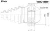 VWSEA 1K0498103A Joint Kit, drive shaft